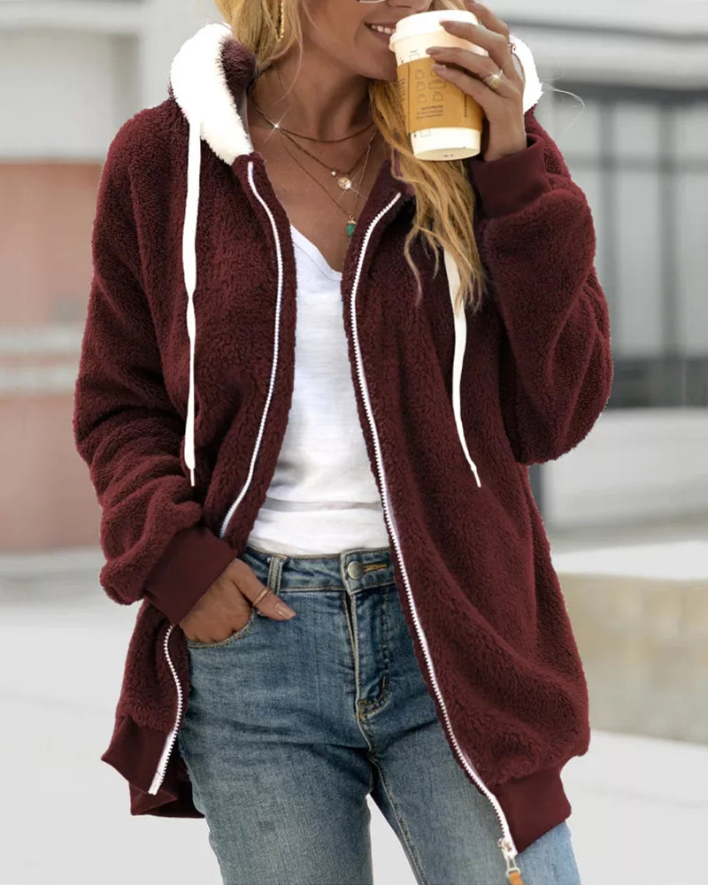 Ivy | Cozy Hoodie with Zipper