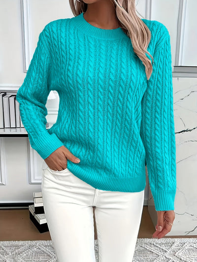 Bernila | Ladies' Cable Knit Jumper