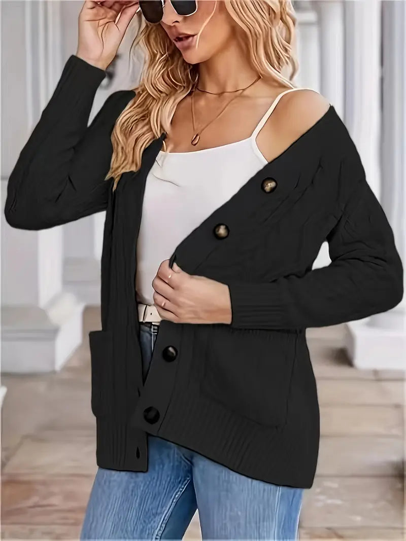 Elizabeth | Elegant Winter Cardigan