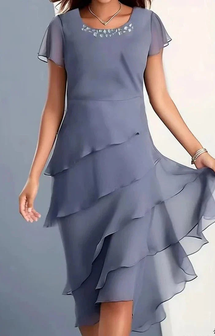 LÉA | Elegant Pleated and Airy Dress