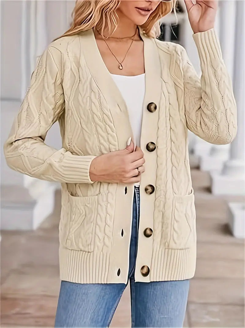 Elizabeth | Elegant Winter Cardigan