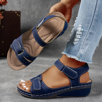 Veera™ orthopedic sandals with wedge heel