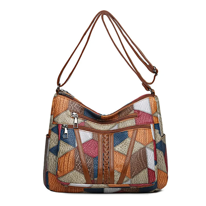 Madge | Geometric Charm Handbag
