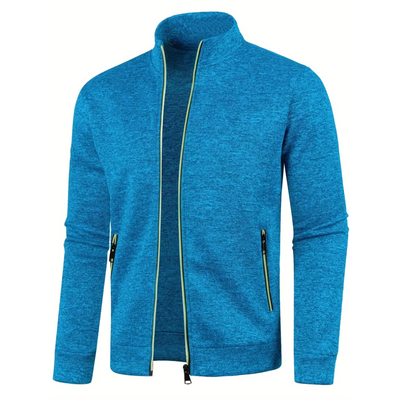 Kasper™ | Classic Knit Jacket with Zipper