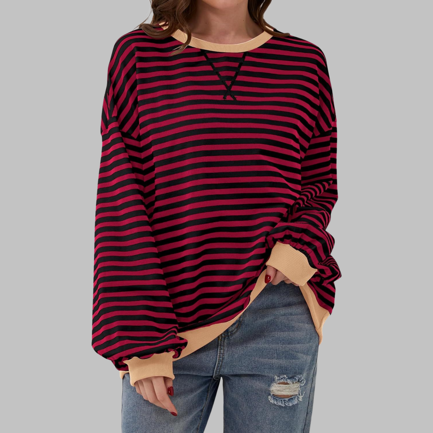 Lisa | Striped Jumper
