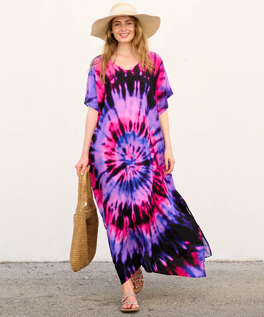 Eco-Soft Caftan Dress