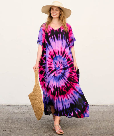 Eco-Soft Caftan Dress