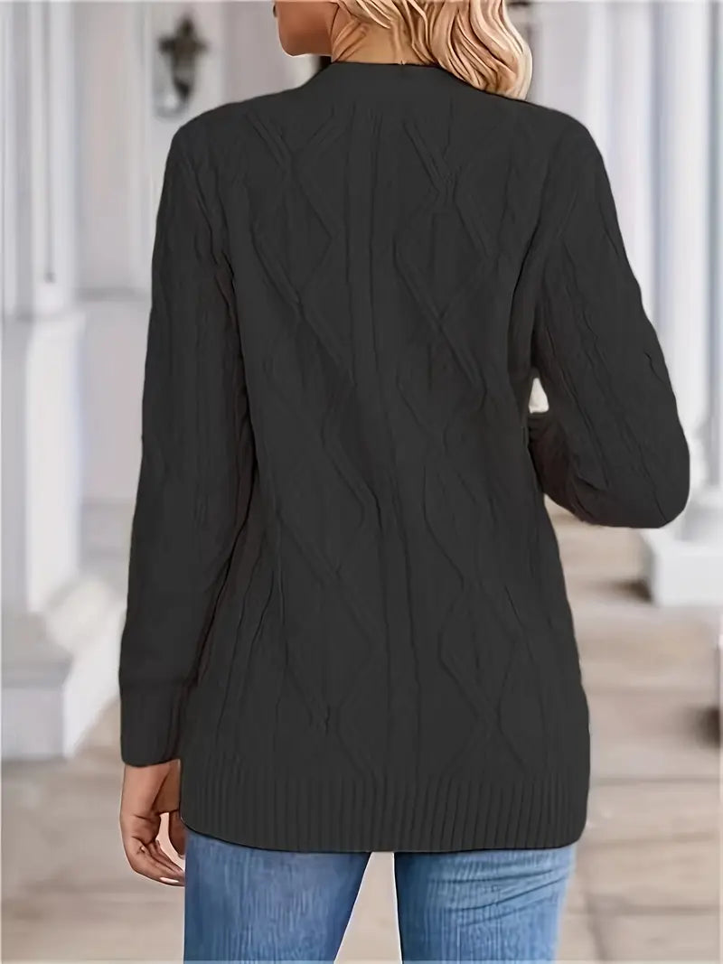 Elizabeth | Elegant Winter Cardigan
