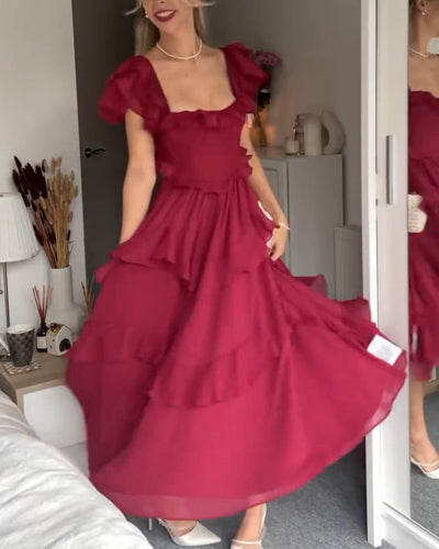 Elisa | Ruffled Dress