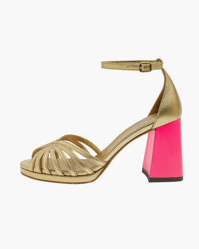 Olvira – Elegant sandals with a wide heel