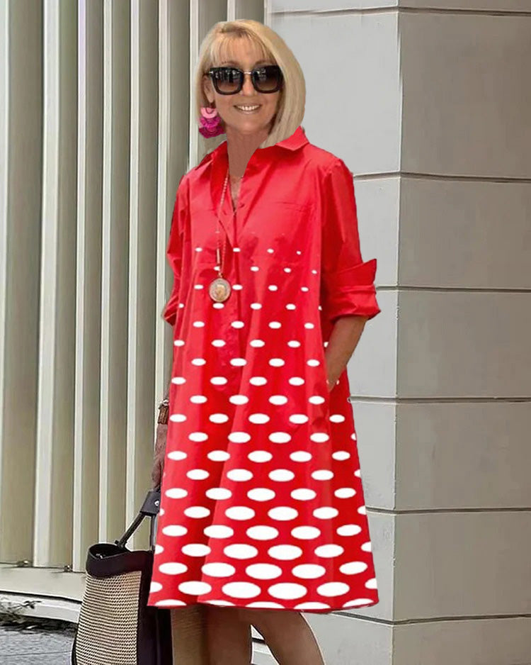Sylvia | Lucky Charm Polka Dot Dress
