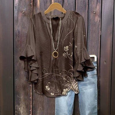 Elisabet | Ruffle-Sleeve Blouse