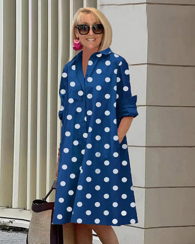 Sylvia | Lucky Charm Polka Dot Dress