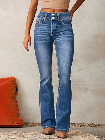 Isabel | High-Waisted Flared Jeans