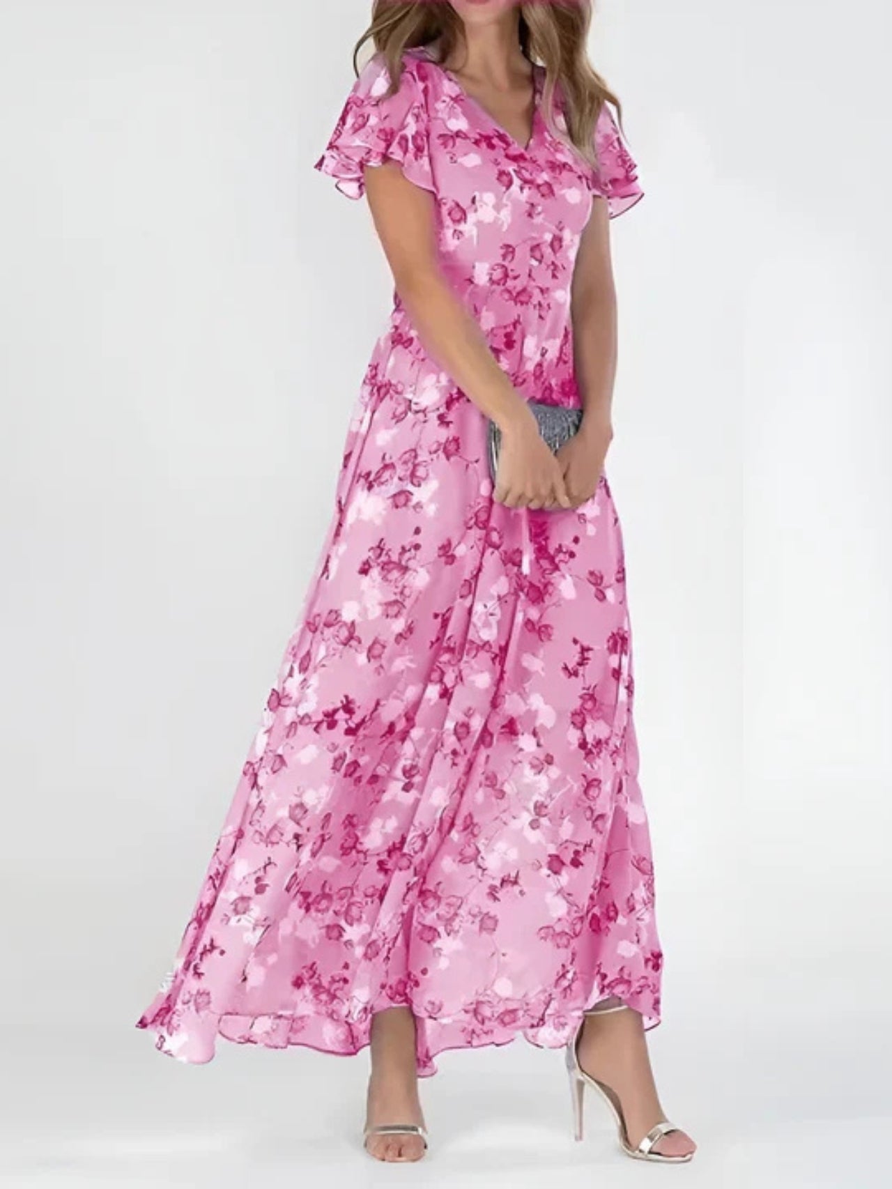 Halina | Elegant Dress Hiding the Belly
