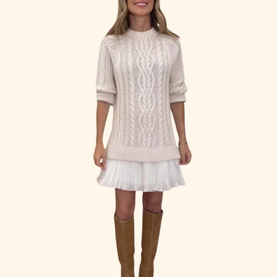 Sarah | Knit Sweater Dress