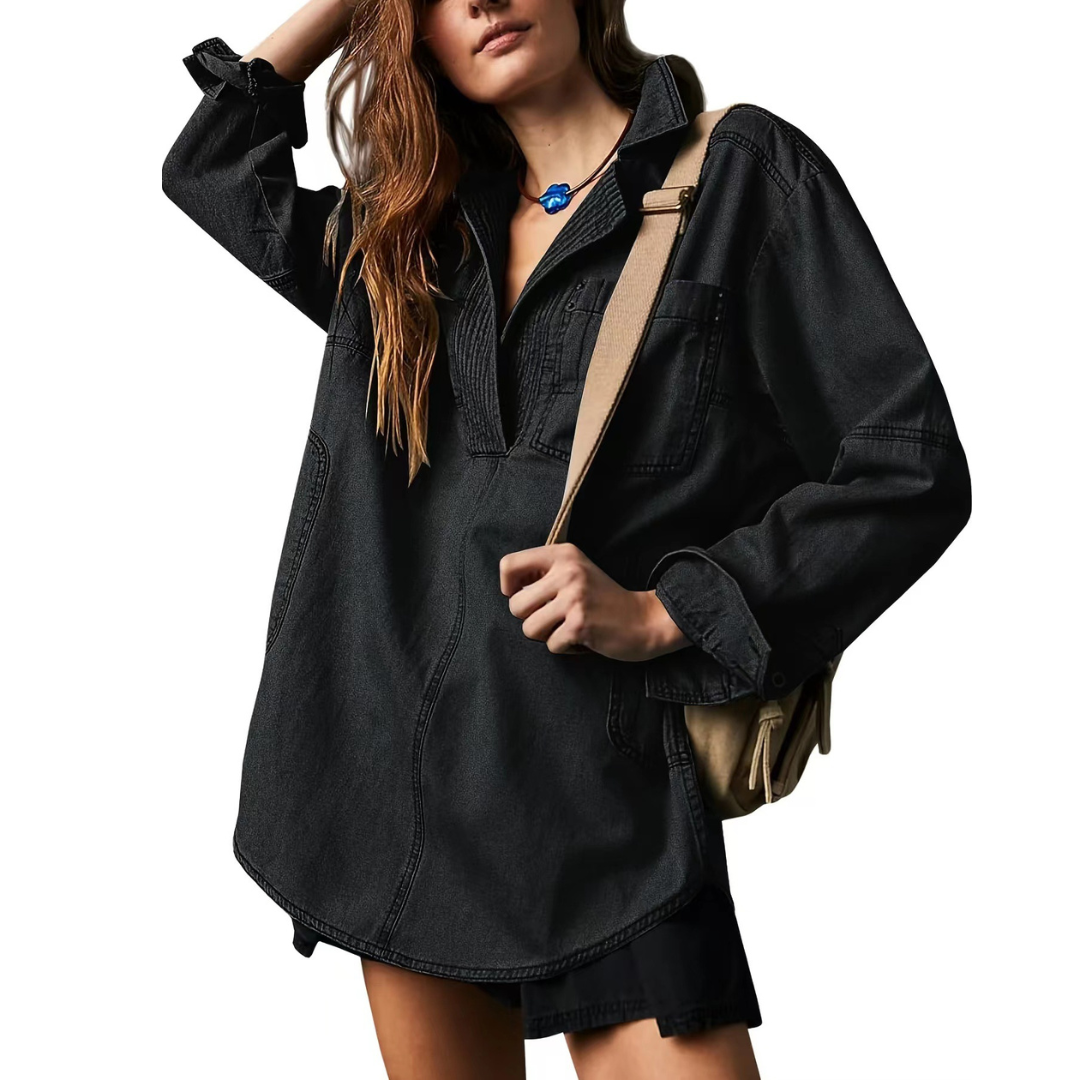 Laurenne™ | Effortless Chic Long-Sleeve Top