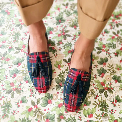 Nicole | Round Toe Loafers with Tassels