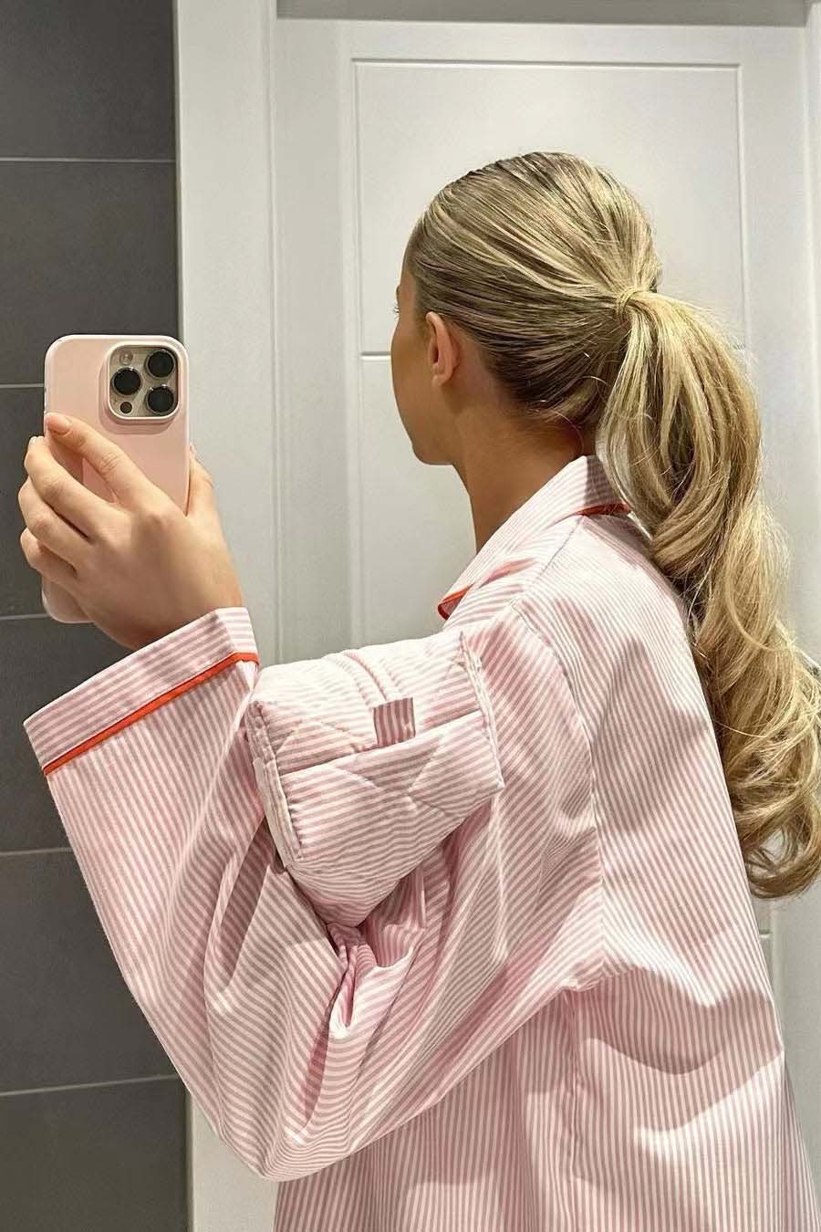 Lily | Pink Heart Pajama Set