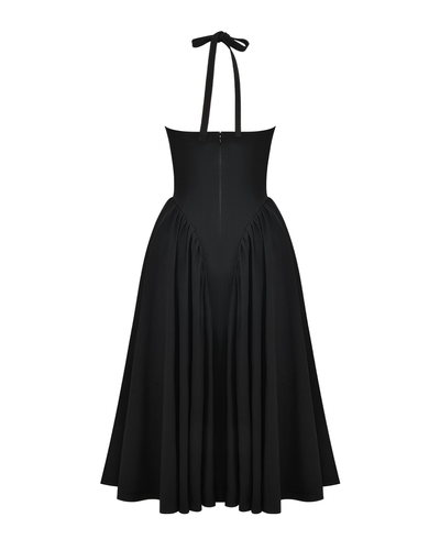 Monroe – Red Midi Dress with Iconic Style