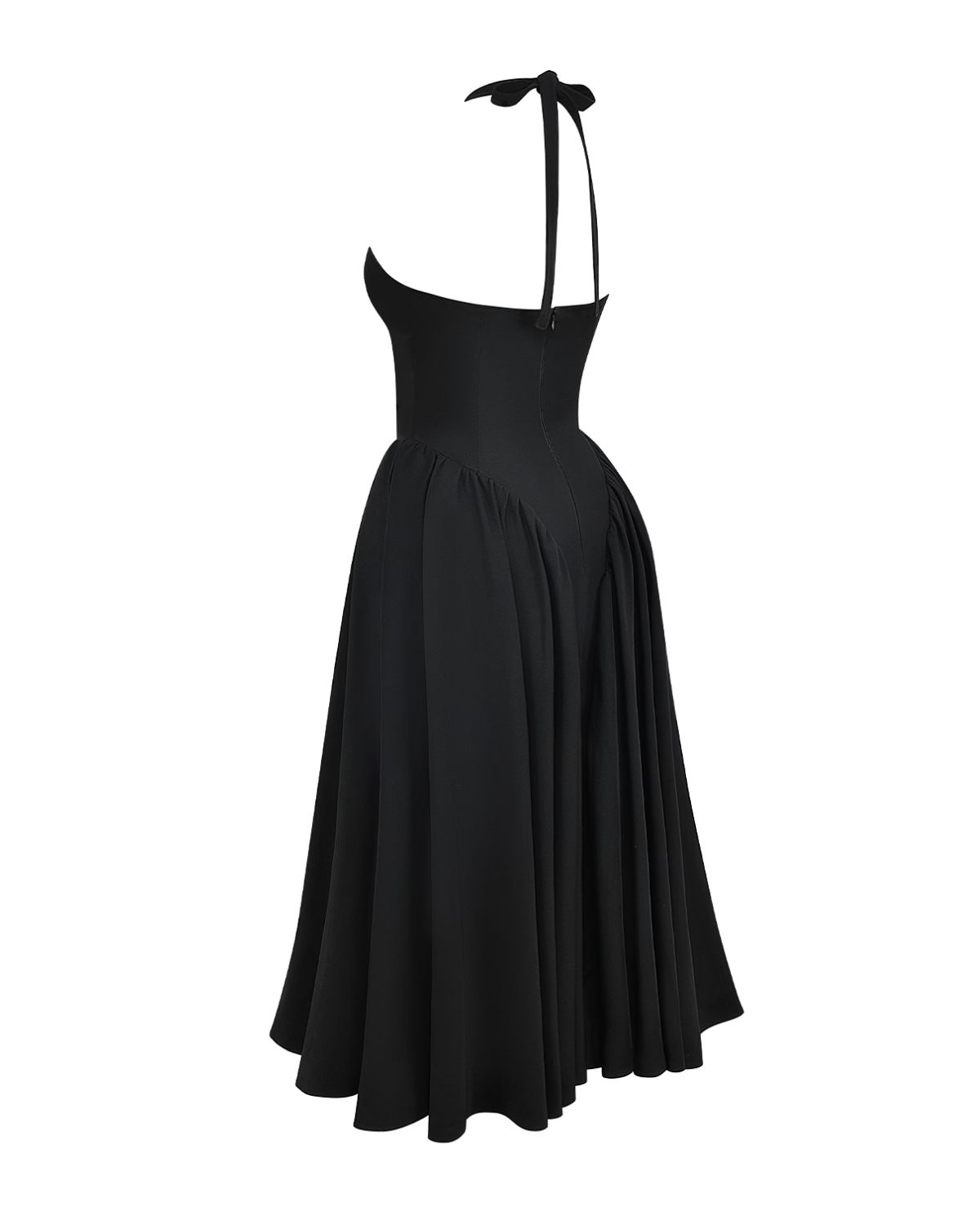 Monroe – Red Midi Dress with Iconic Style