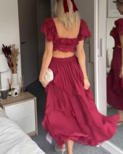 Elisa | Ruffled Dress