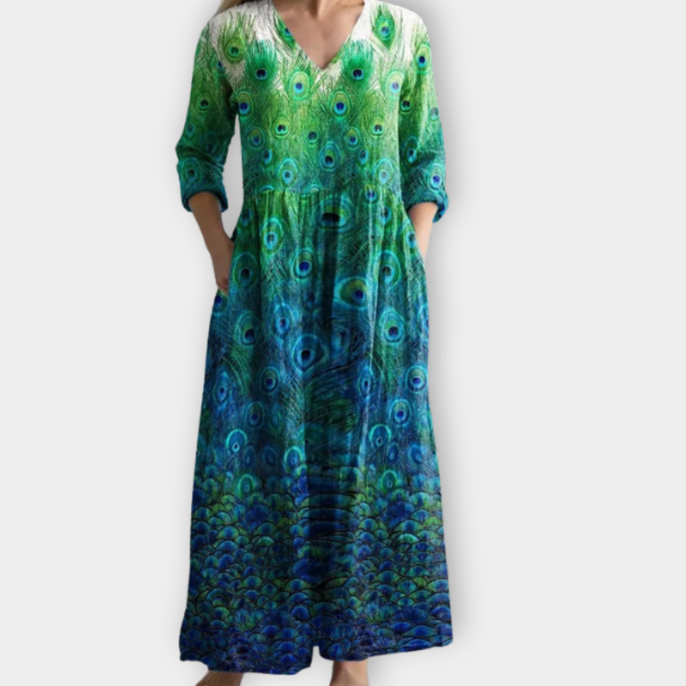 Isa | Boho maxi dress