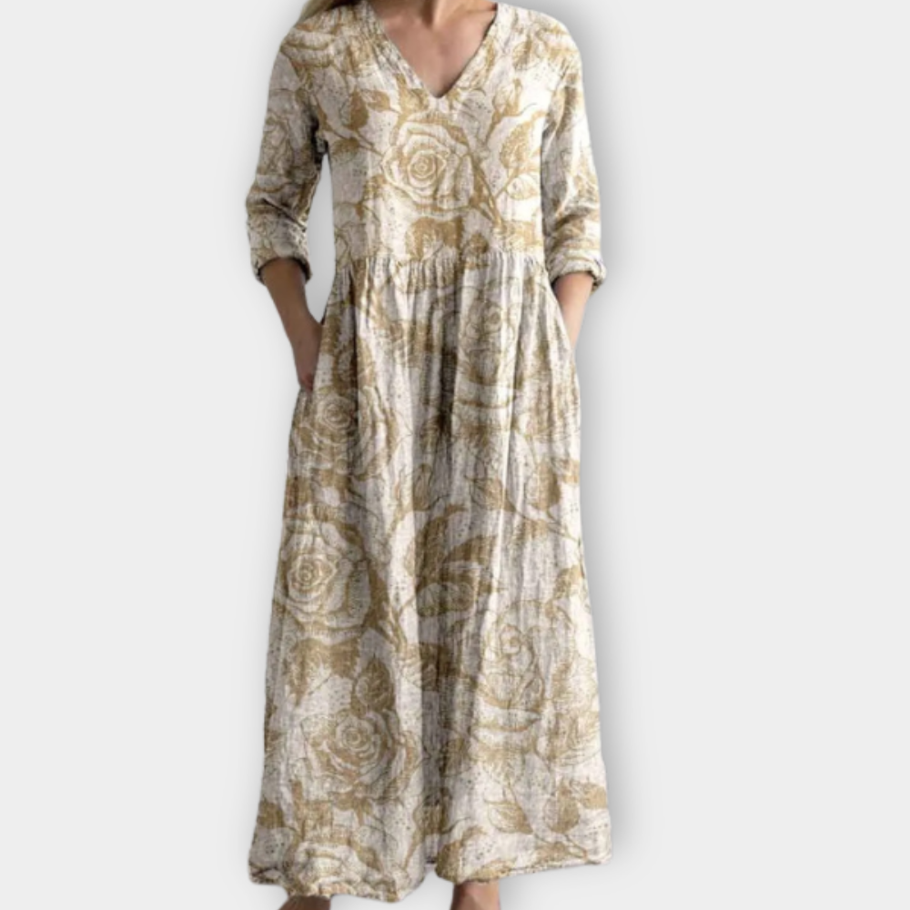 Annie | Boho Maxi Dress