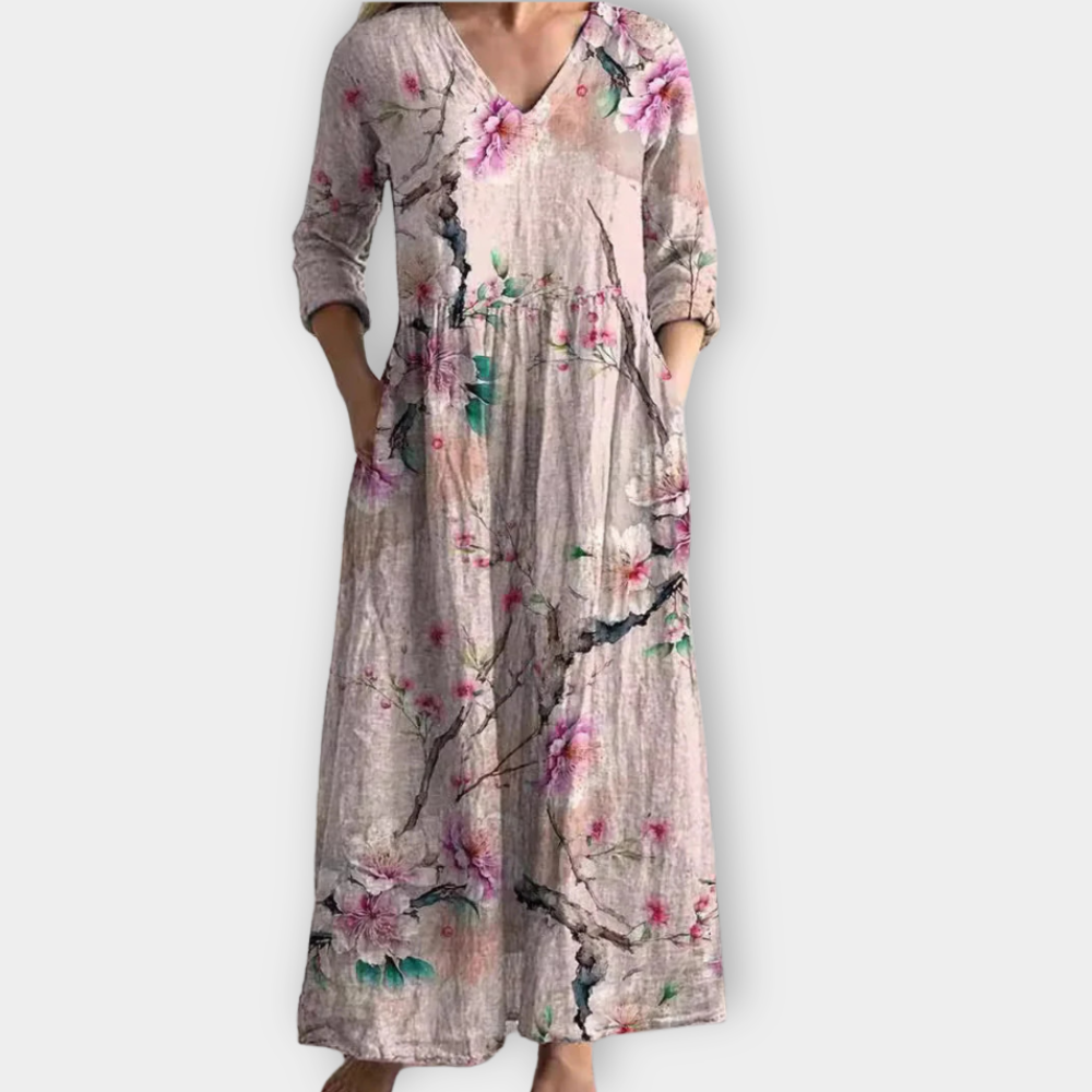 Adina | Boho Maxi Dress