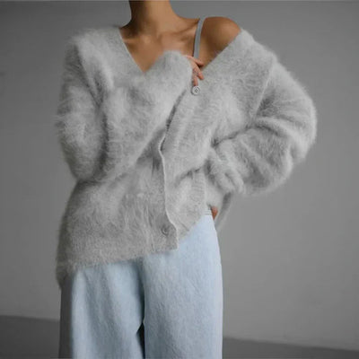 ESMERALDA | FLUFFY RELAXED CARDIGAN