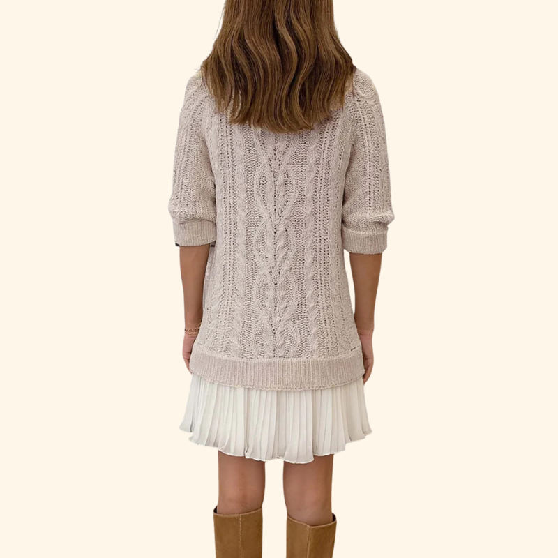 Sarah | Knit Sweater Dress