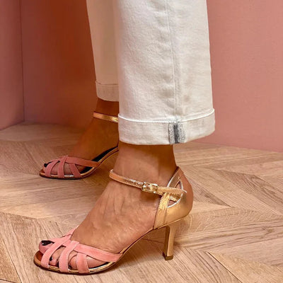 GENEVA | HIGH HEEL SANDALS WITH STRAPS
