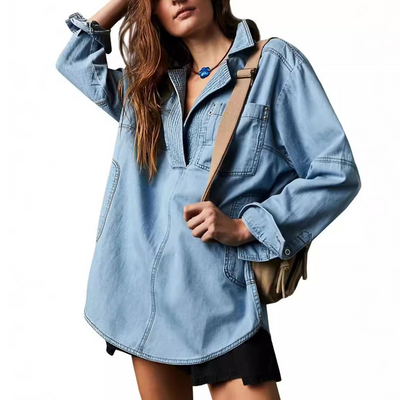 Laurenne™ | Effortless Chic Long-Sleeve Top