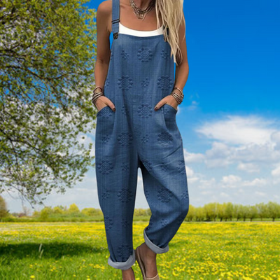 Sadie™ | Vintage Floral Jumpsuit