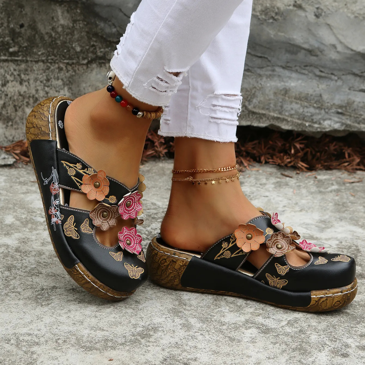 Ninette™ | Elegant Retro Sandals