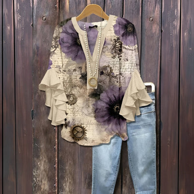 Elisabet | Ruffle-Sleeve Blouse