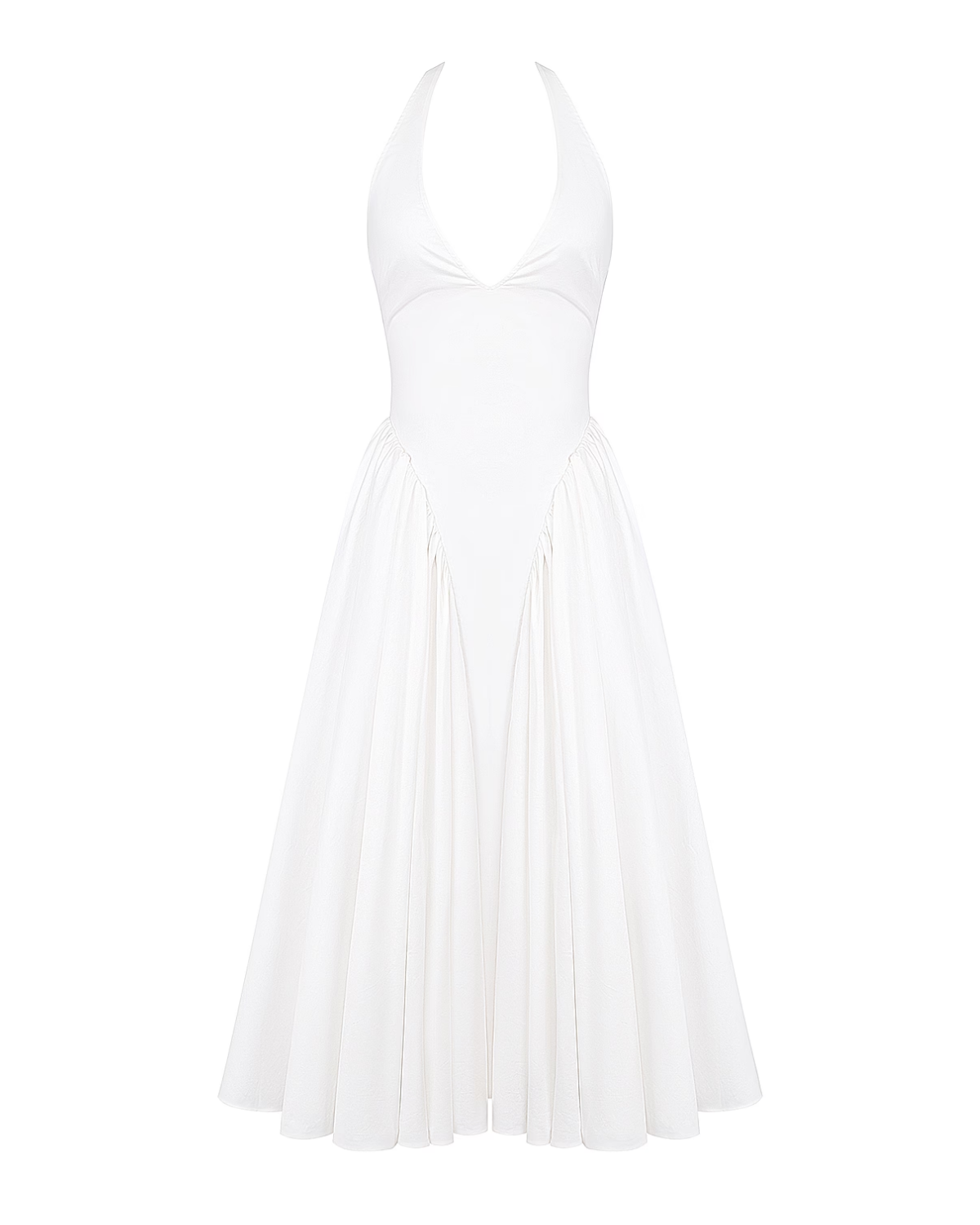 Monroe – Red Midi Dress with Iconic Style