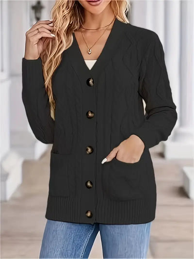 Elizabeth | Elegant Winter Cardigan
