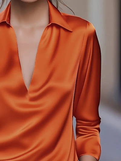 Nadene | Premium V-Neck Blouse