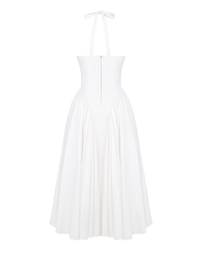 Monroe – Red Midi Dress with Iconic Style