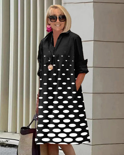 Sylvia | Lucky Charm Polka Dot Dress