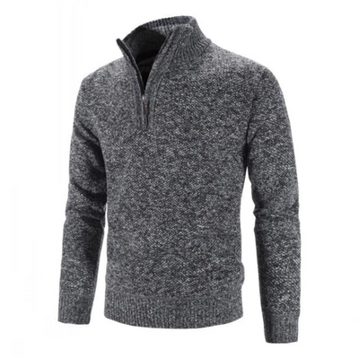 EDWARD | MEN’S CLASSIC HALF-ZIP KNIT SWEATER