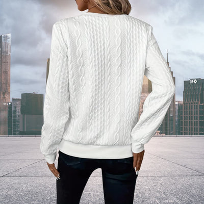 Silvia | Zip-Neck Knitted Sweater