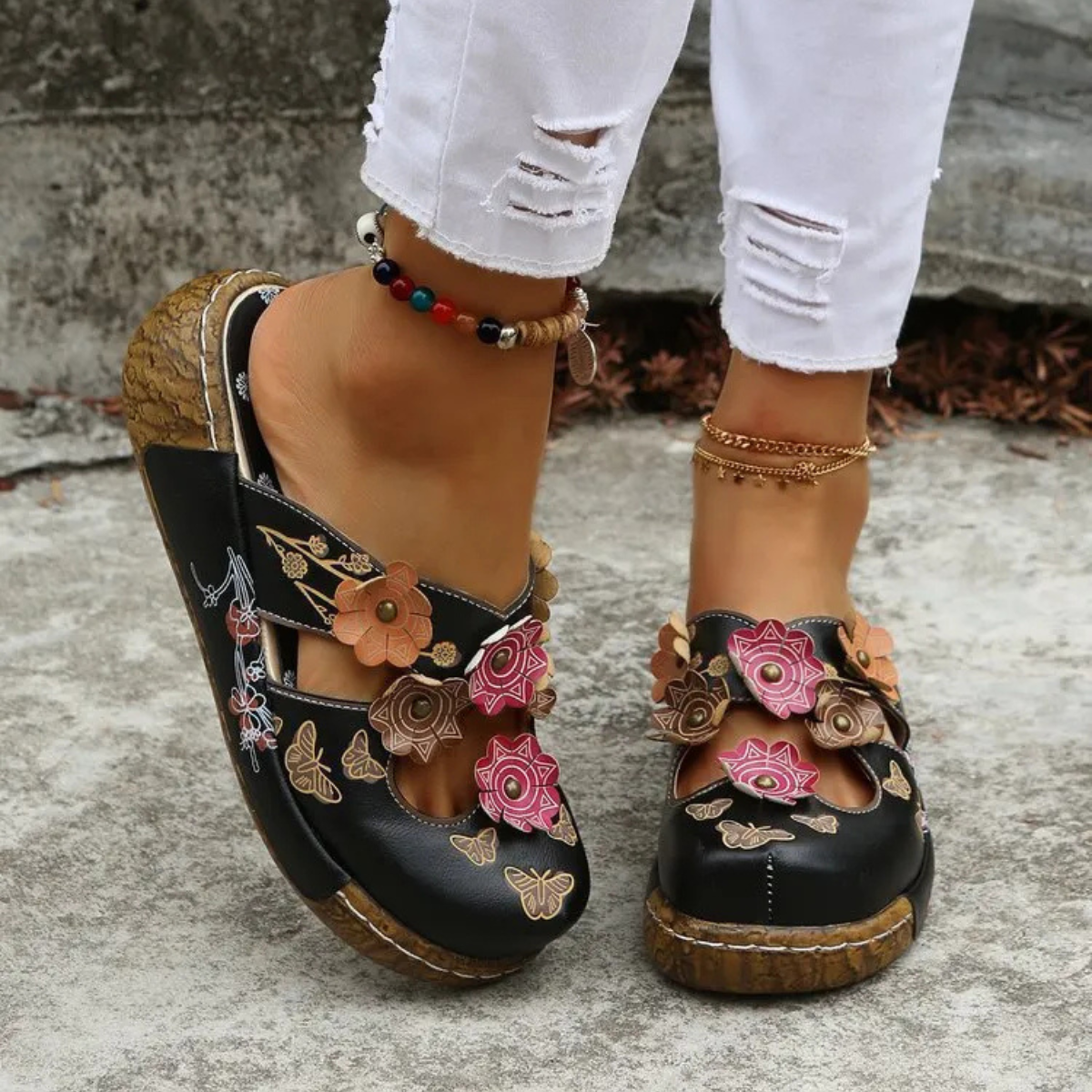 Ninette™ | Elegant Retro Sandals