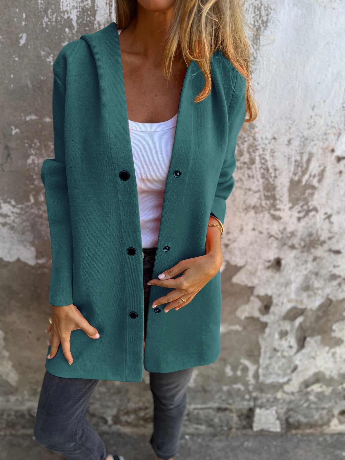 Jacqueline | Casual Hoodie Jacket