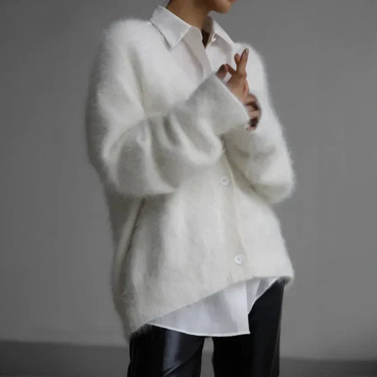 ESMERALDA | FLUFFY RELAXED CARDIGAN
