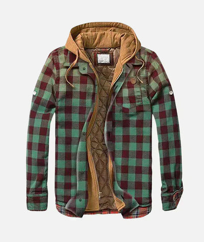 Rico – Patchwork Plaid Jacket for Men