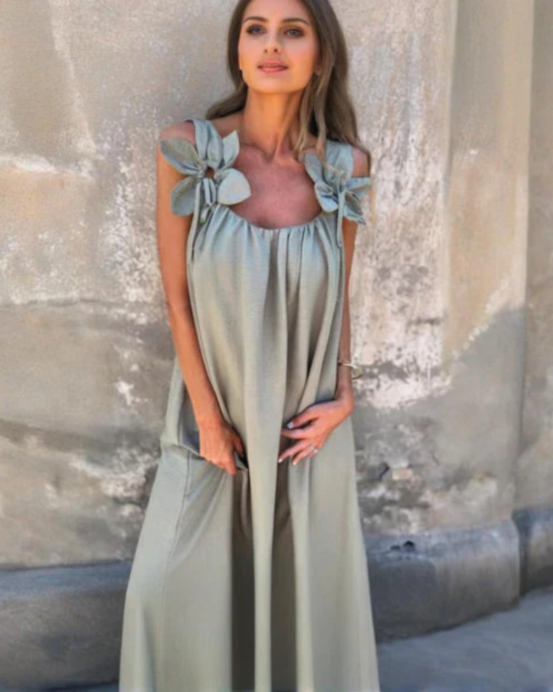 Arielle | Long Floral Dress