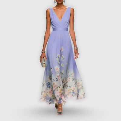 Madeline | Elegant Floral Maxi Dress