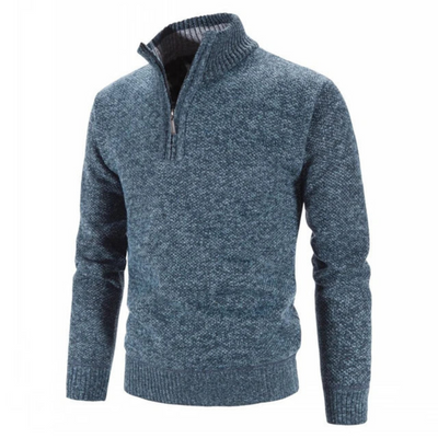 EDWARD | MEN’S CLASSIC HALF-ZIP KNIT SWEATER